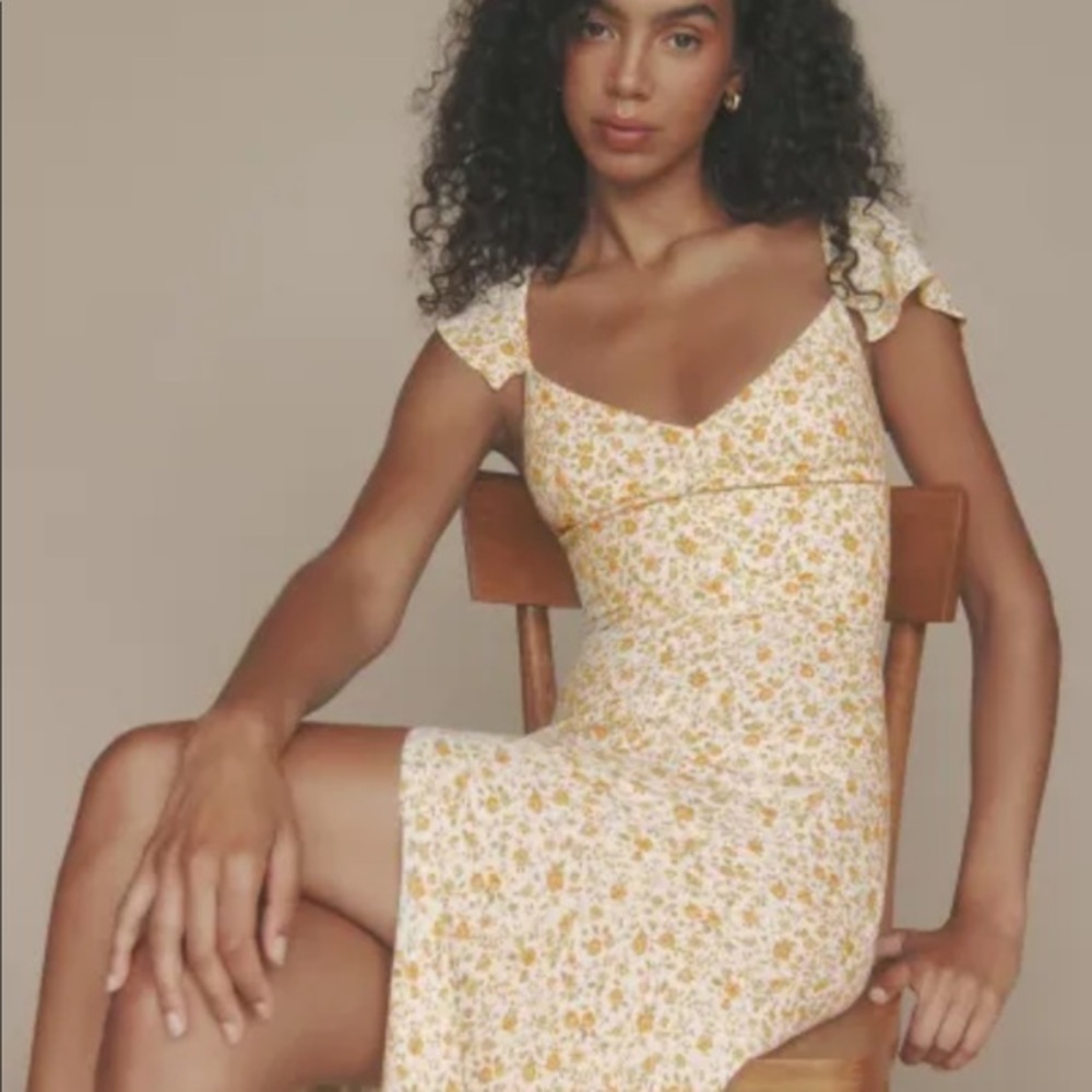 Reformation Baxley Dress in Lima *NEW*